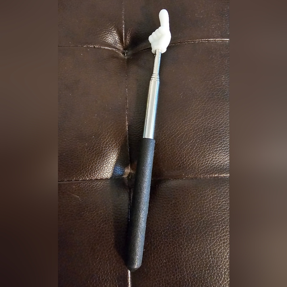 Hand Pointer Finger Black Telescopic Design Retractable Pointer Stick NWOT